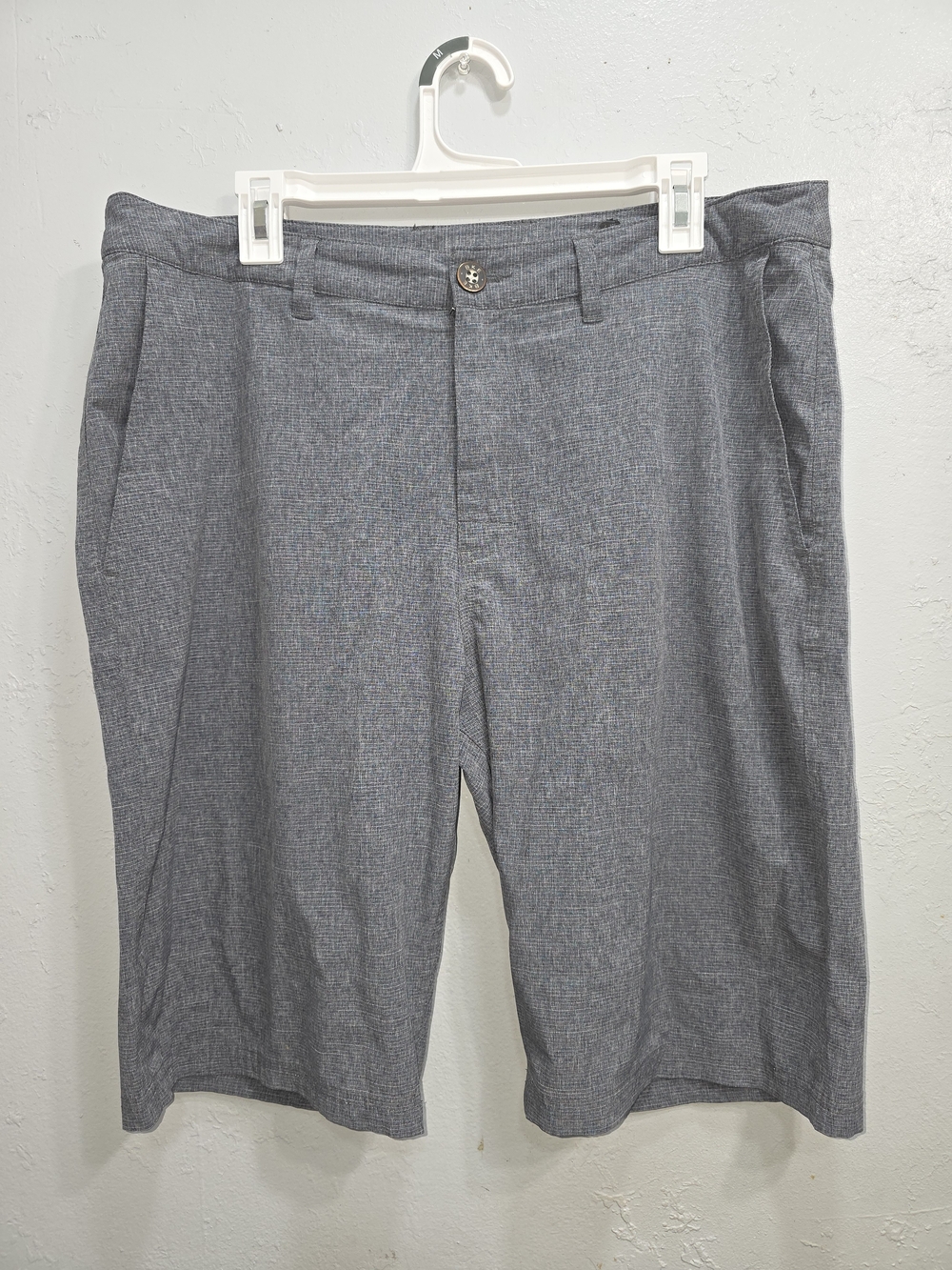 BKE Men's Hybrid Stretch Golf Casual Shorts Gray Style TRI66